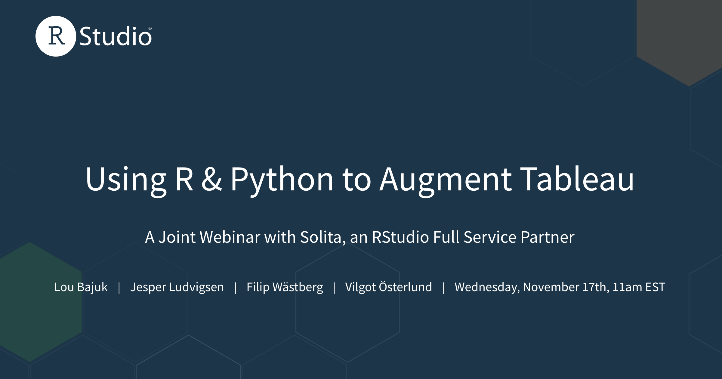 How To Augment Tableau With R & Python - A Webinar and Case Study from ...