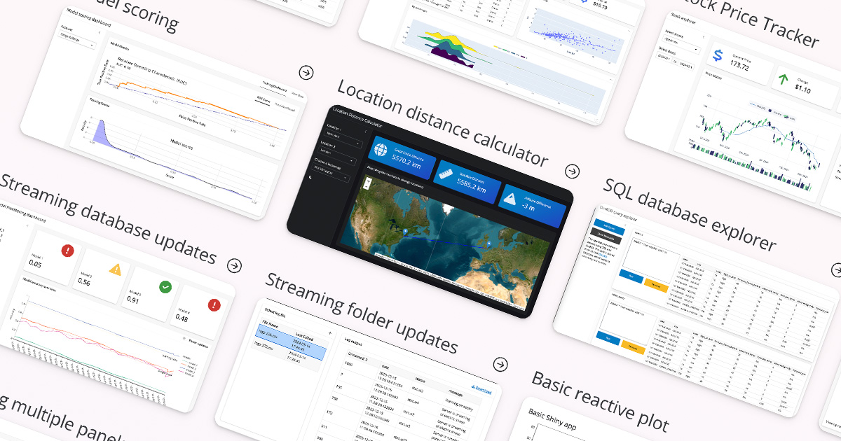 Introducing Shiny for Python Templates :: Posit Open Source