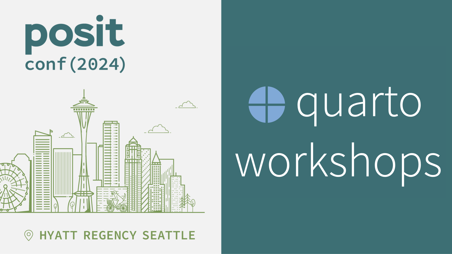 Quarto workshops at posit::conf(2024)
