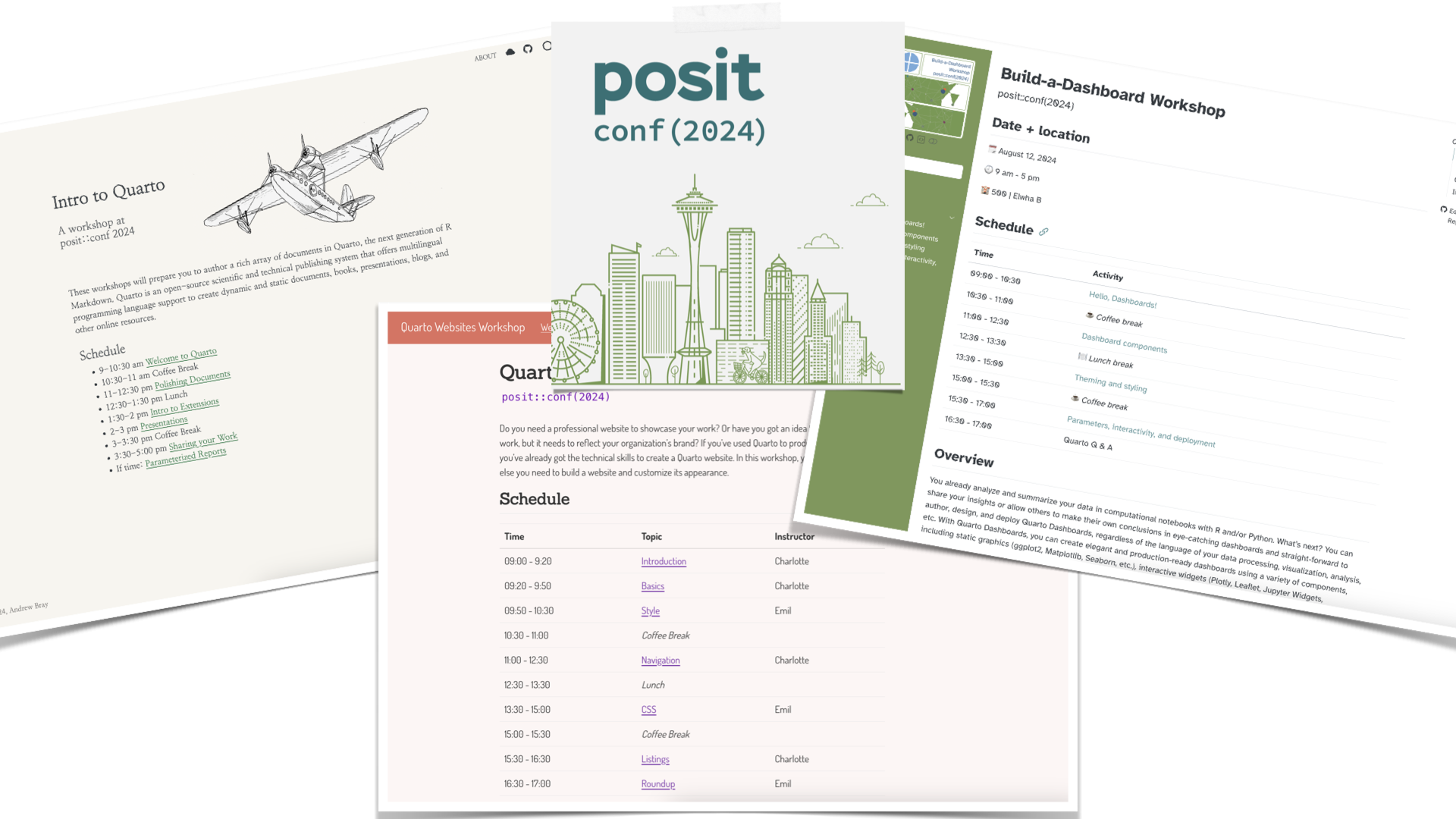 posit::conf(2024) Quarto workshop materials