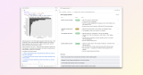 Screenshot of Positron. On the left, the Posit Assistant panel shows R ggplot2 code, a bar chart titled 'Top 20 states by number of Spanish speakers' led by California, Texas, and Florida, a written summary of the findings, and suggested follow-up questions. On the right, the EDA Log opens in an editor tab titled 'ACS language speakers': a table with Area, Status, and Notes columns lists four areas—'Dataset structure & quality', 'Top languages nationwide', and 'Spanish speakers by state' marked Explored, and 'Language coverage across states' marked Partial—each with bullet-point findings, followed by a 'Next steps' section of suggested directions.