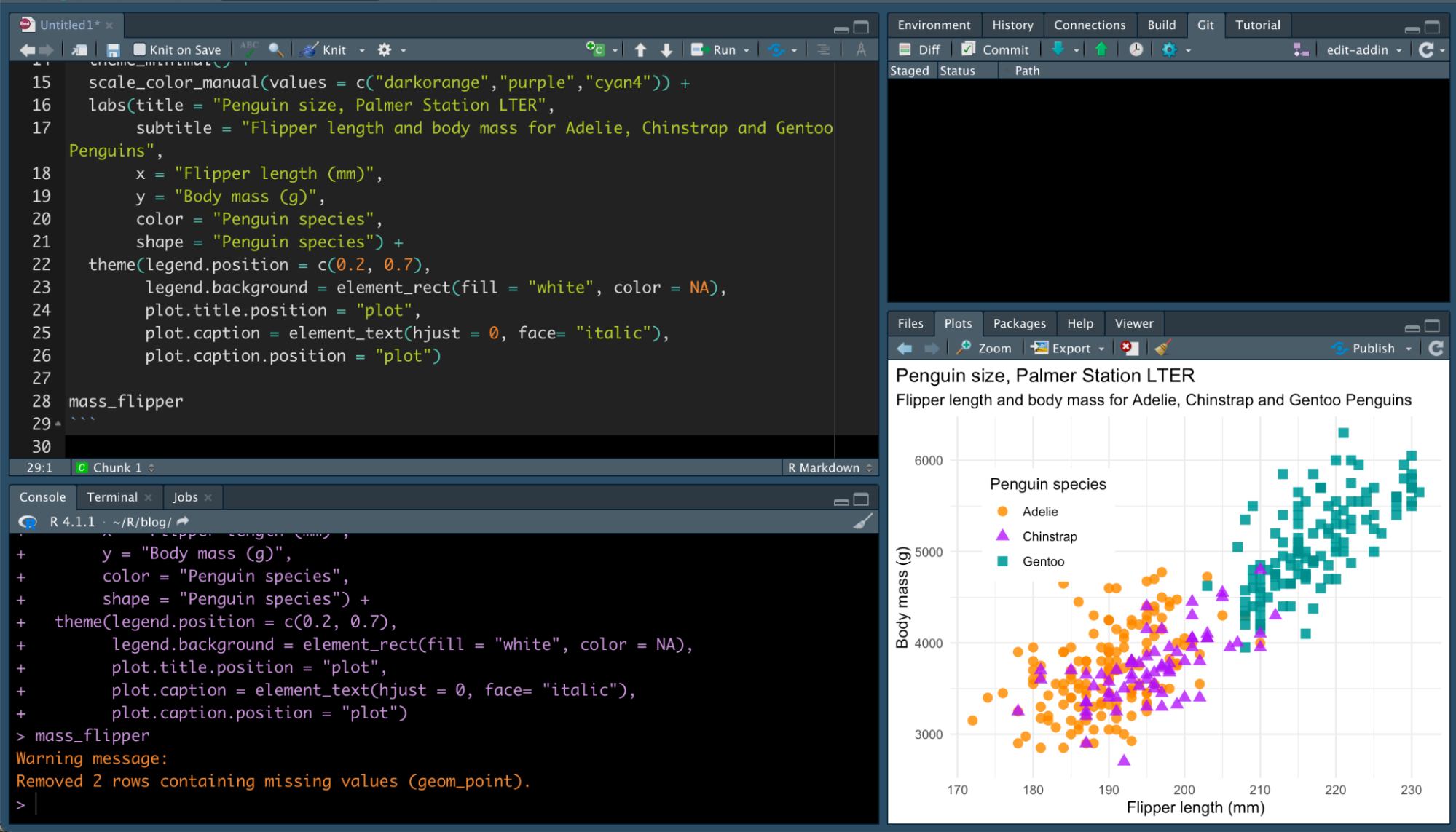 Output in Viewer pane