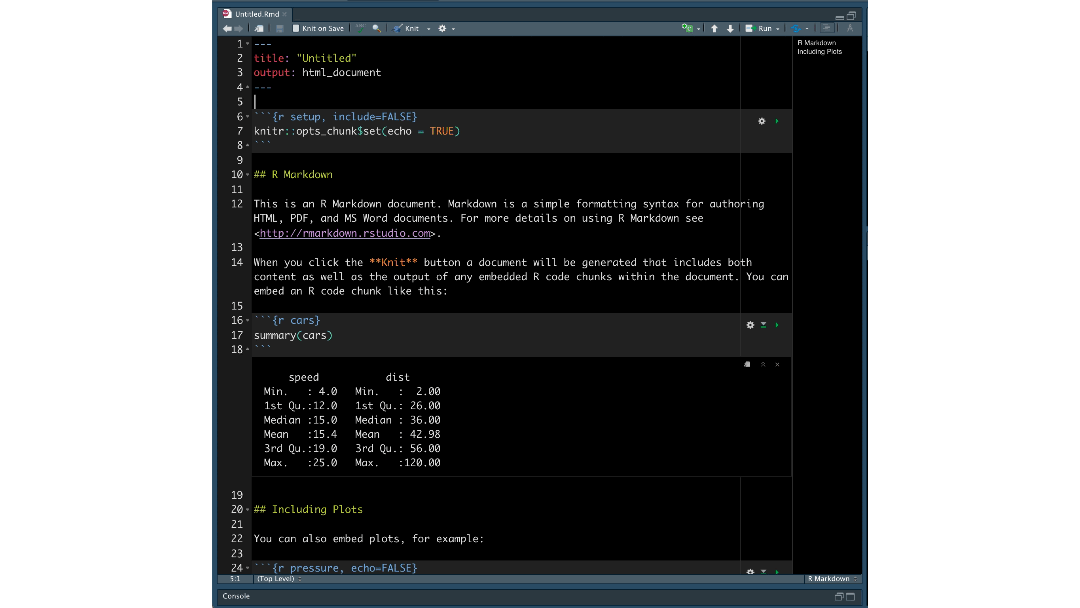 Switching to Visual Markdown Editing Mode on RStudio using shortcuts