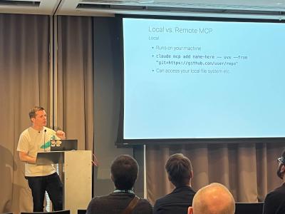 Neal presenting on MCP