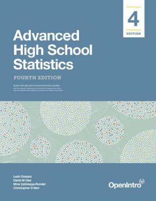 Advanced High School Statistics
