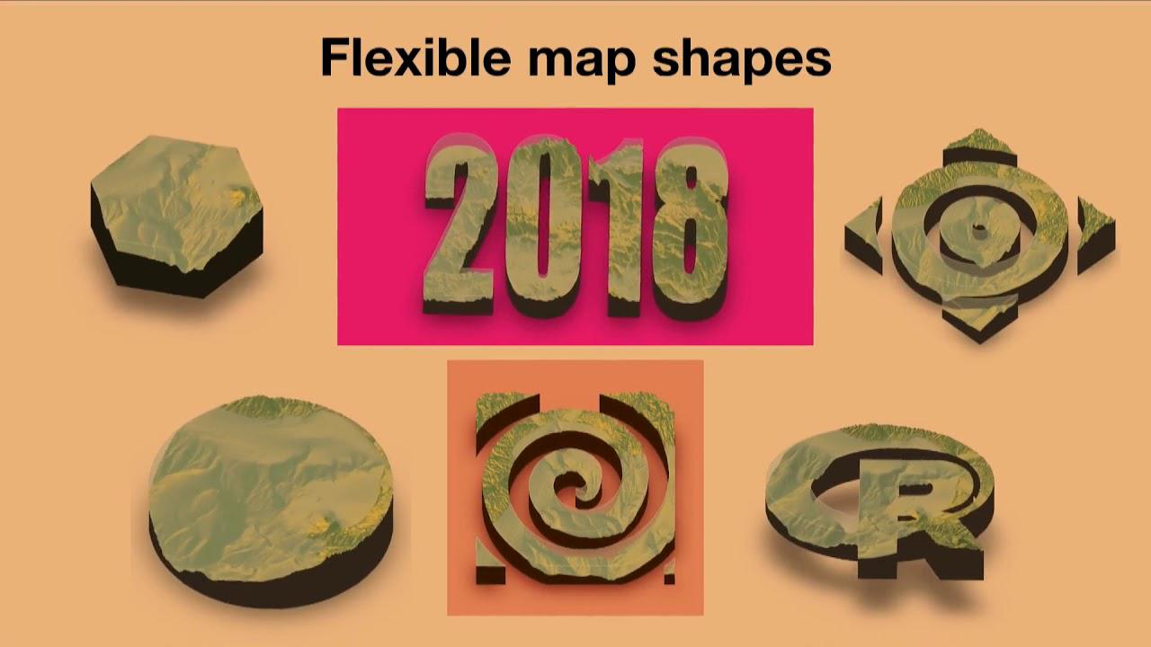 Tyler Morgan-Wall | 3D mapping, plotting, and printing with rayshader | RStudio (2019)