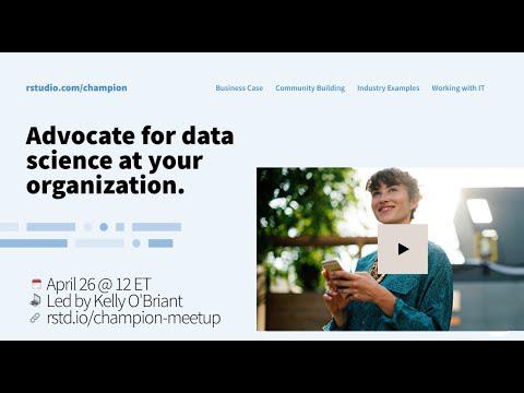 Kelly O'Briant | Building a business case for data science & advocating for analytic infrastructure