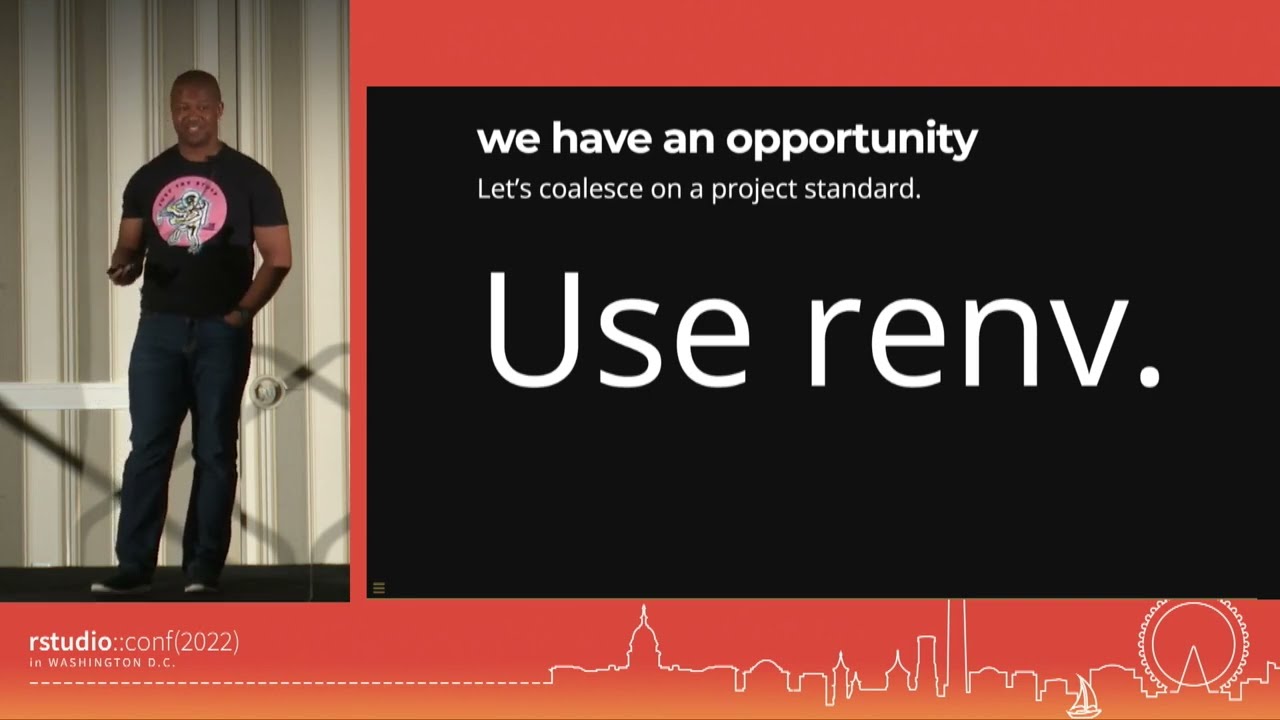 E. David Aja | You should be using renv | RStudio (2022) :: Posit Open ...