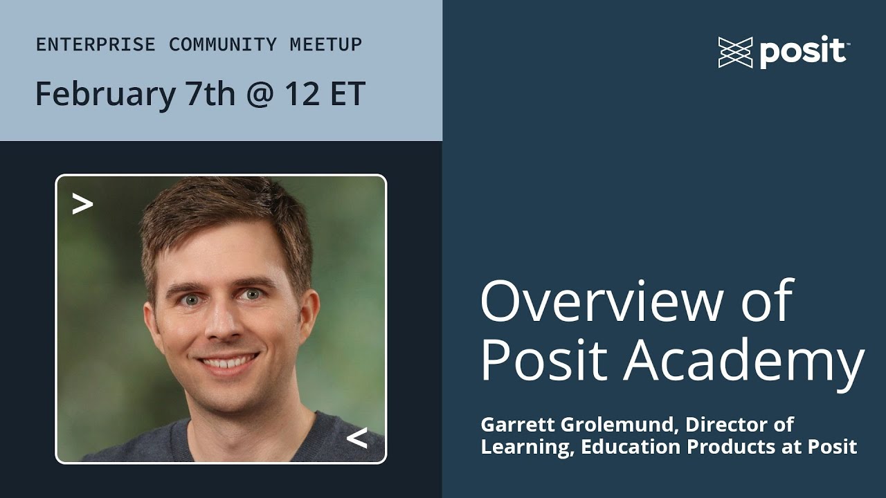 Posit Academy Overview :: Posit Open Source