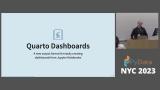 J.J. Allaire - Keynote: Dashboards with Jupyter and Quarto | PyData NYC 2023