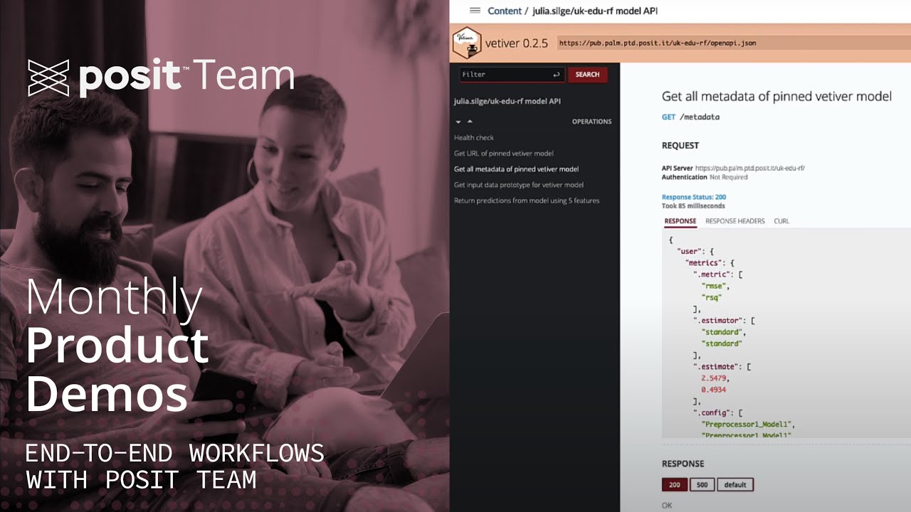 How to develop and deploy a machine learning model with Posit :: Posit ...