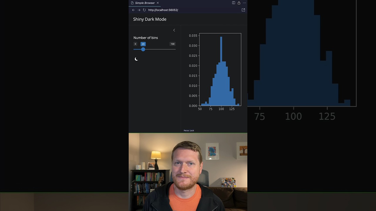 How-to: Dark Mode on Shiny for Python apps :: Posit Open Source