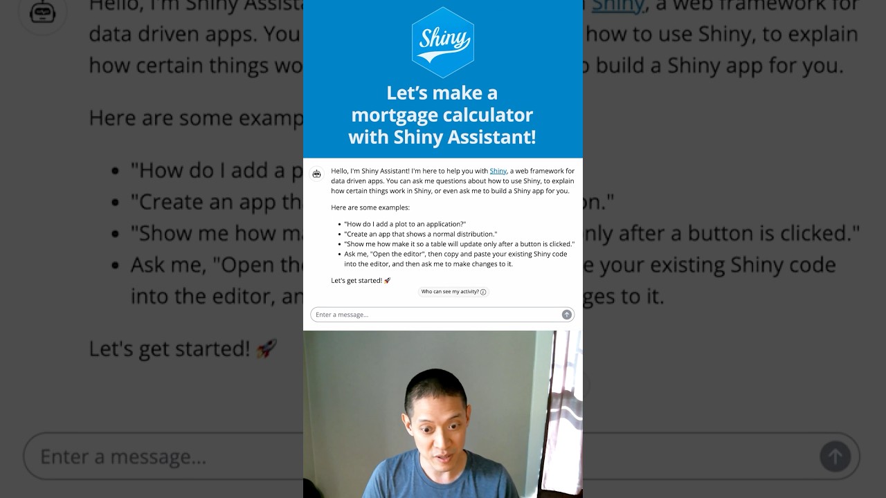 Build Shiny apps with AI :: Posit Open Source