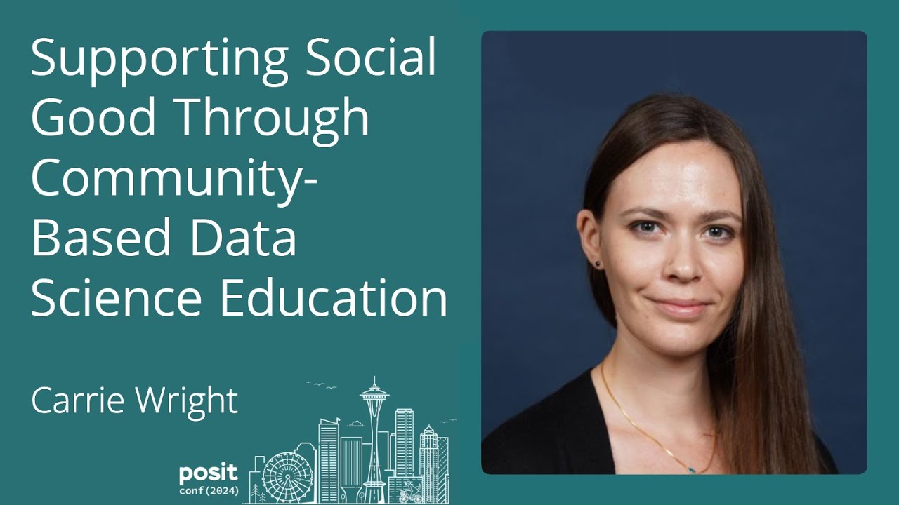 Carrie Wright - Supporting Social Good Through Community-Based Data ...