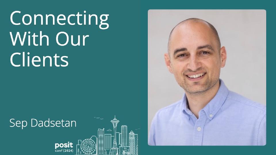 Sep Dadsetan - CONNECTing with our clients