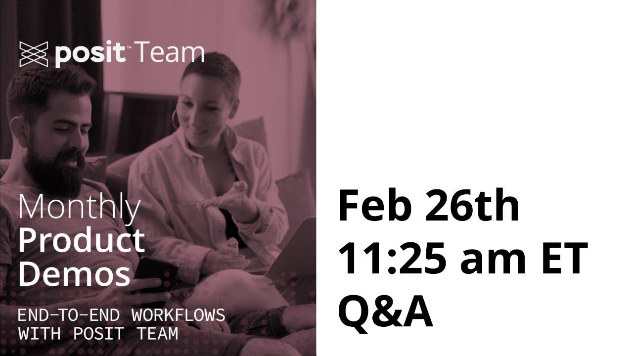 Company Branding Workflow Demo Live Q&A - February 26th