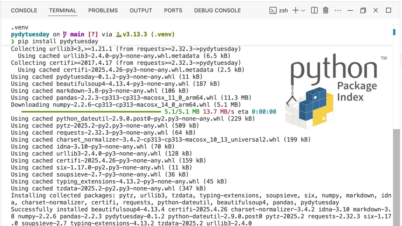 Let's install your first Python library in 2 minutes :: Posit Open Source