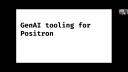 Positron Assistant for Developing Shiny Apps - Tom Mock