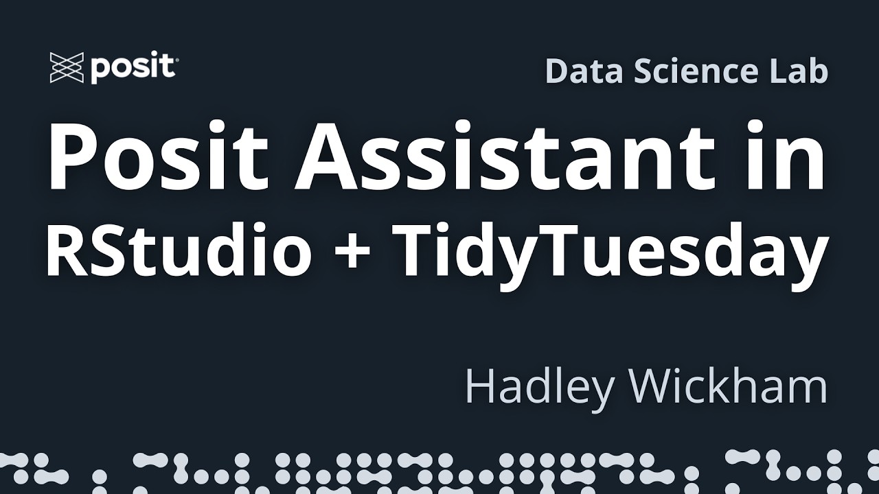 Analyzing a TidyTuesday dataset with Posit Assistant in RStudio ...