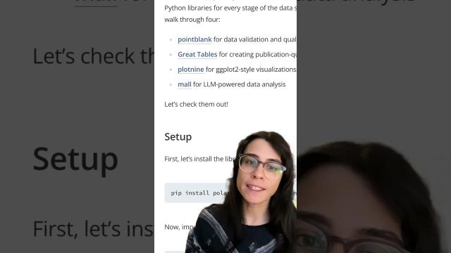 Python libraries for the Polars-pilled
