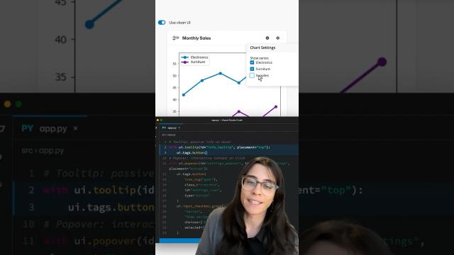 Clean up your Shiny UI with popovers and tooltips